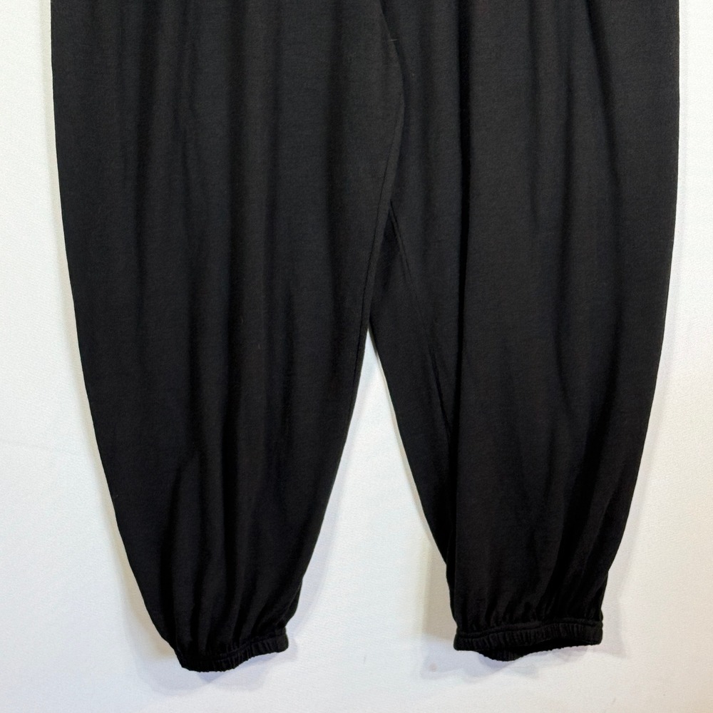 NEW Bloomchic US 26 Jumpsuit Black Womens Long Sleeve Wrap Comfort Travel Relax - Picture 3 of 8